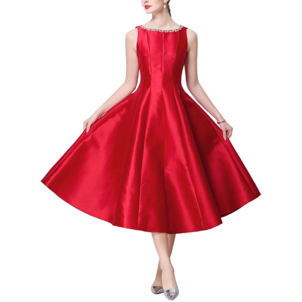 Elaine Womens Midi Dress